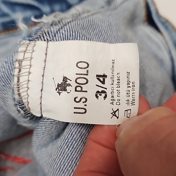 U.S.POLO JEANS ' JEAN JACKET UNISEX  SIZE 3/4 KIDS - Picture 5 of 8